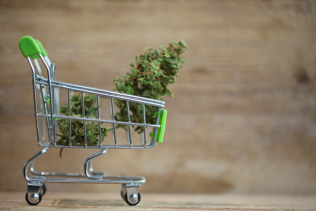 supermarket trolley marijuana medical cannabis cbd
